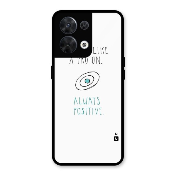 Proton Positive Glass Back Case for Oppo Reno8 5G