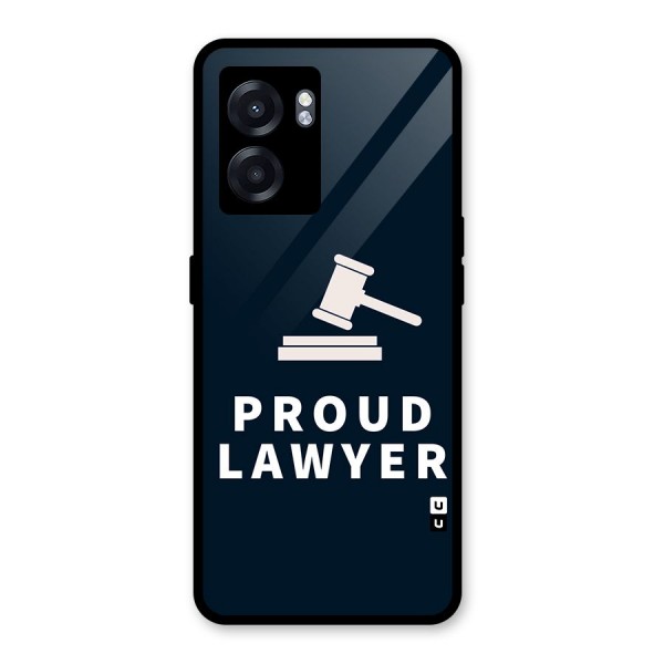 Proud Lawyer Glass Back Case for Oppo K10 (5G)