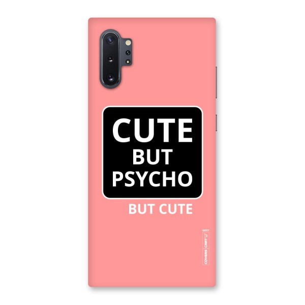 Psycho But Cute Back Case for Galaxy Note 10 Plus