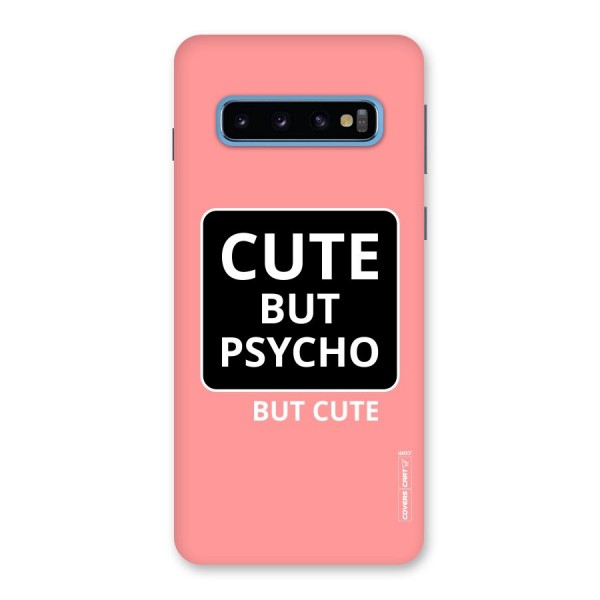 Psycho But Cute Back Case for Galaxy S10