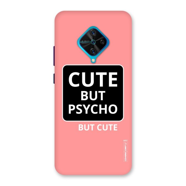 Psycho But Cute Back Case for Vivo S1 Pro