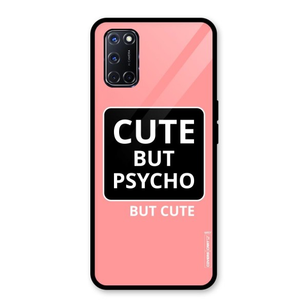 Psycho But Cute Glass Back Case for Oppo A52