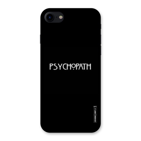 Psycopath Alert Back Case for iPhone SE 2020