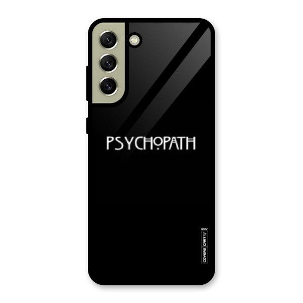 Psycopath Alert Glass Back Case for Galaxy S21 FE 5G