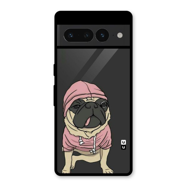 Pug Swag Glass Back Case for Google Pixel 7 Pro