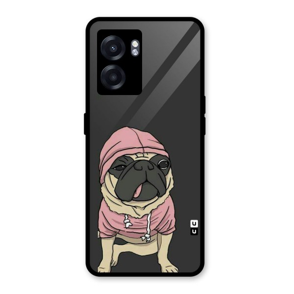 Pug Swag Glass Back Case for Oppo K10 (5G)