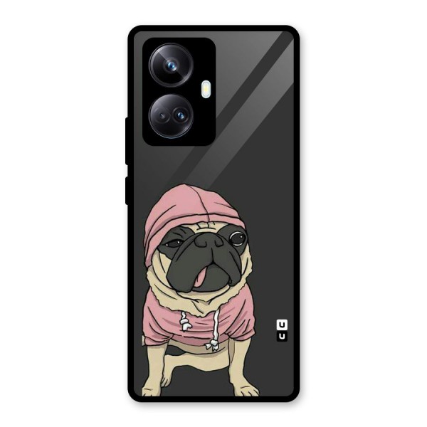 Pug Swag Glass Back Case for Realme 10 Pro Plus