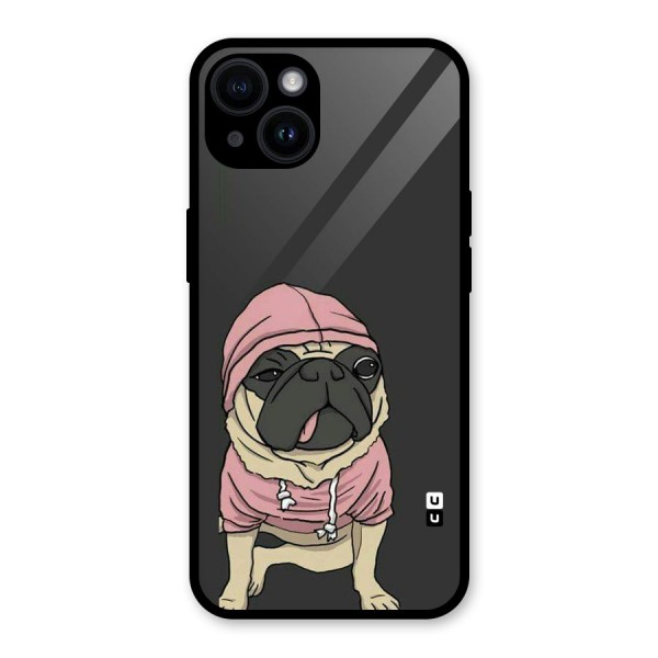 Pug Swag Glass Back Case for iPhone 14