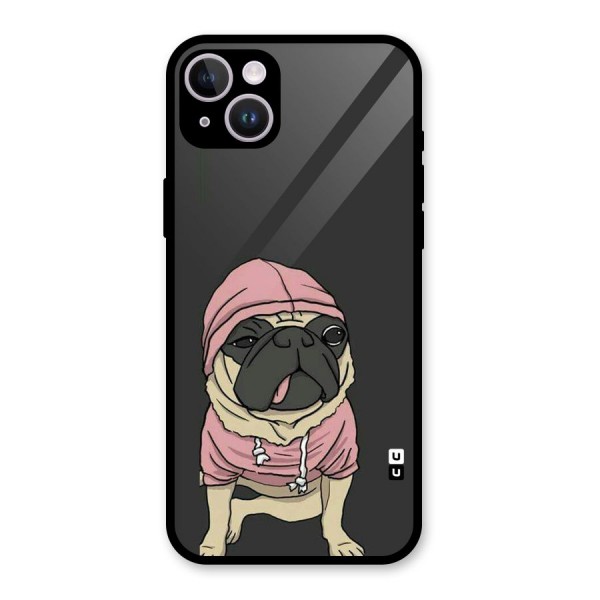 Pug Swag Glass Back Case for iPhone 14 Plus