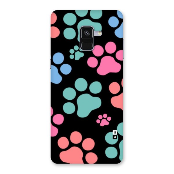 Puppy Paws Back Case for Galaxy A8 Plus