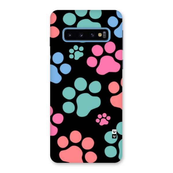 Puppy Paws Back Case for Galaxy S10