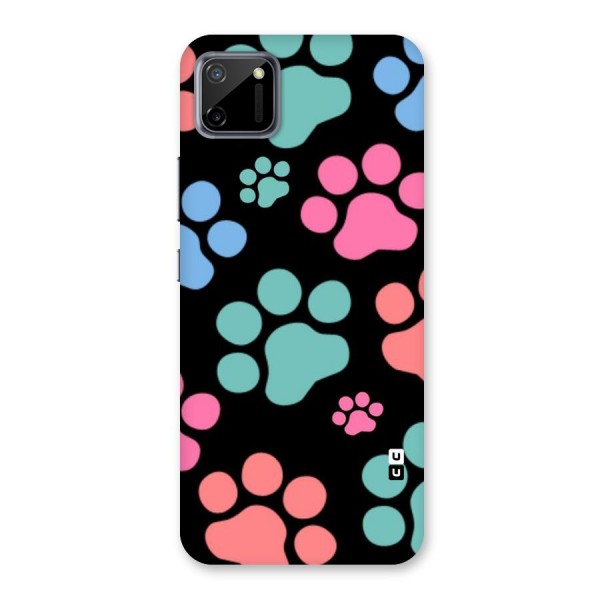 Puppy Paws Back Case for Realme C11