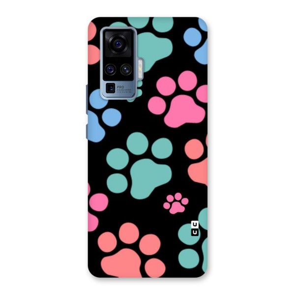 Puppy Paws Back Case for Vivo X50 Pro