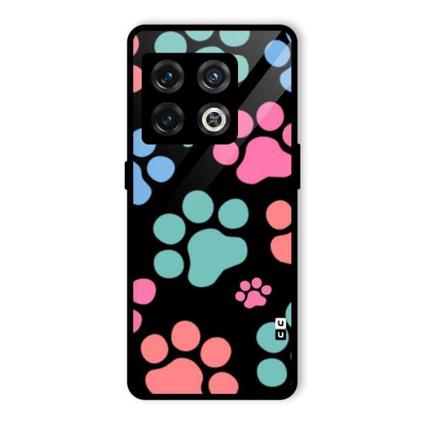 Puppy Paws Glass Back Case for OnePlus 10 Pro 5G