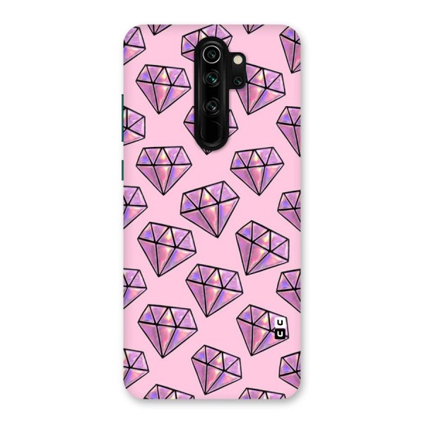 Purple Diamond Designs Back Case for Redmi Note 8 Pro