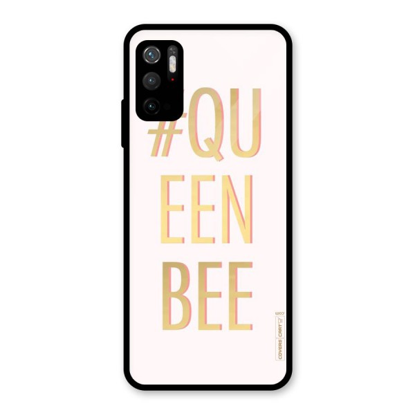 Queen Bee Glass Back Case for Poco M3 Pro 5G