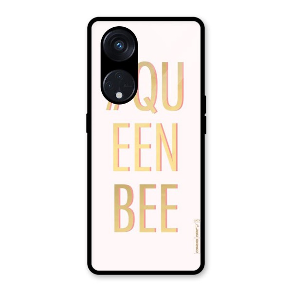 Queen Bee Glass Back Case for Reno8 T 5G