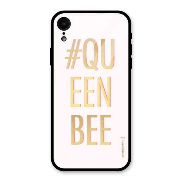 Queen Bee Glass Back Case for XR