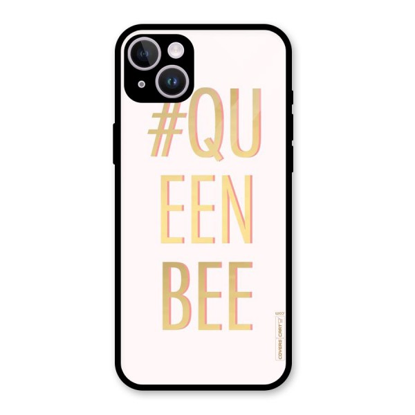 Queen Bee Glass Back Case for iPhone 14 Plus