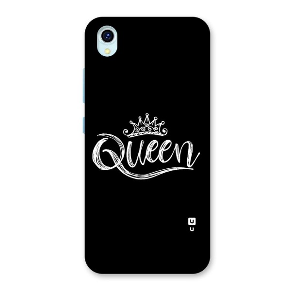 Queen Crown Back Case for Vivo Y1s