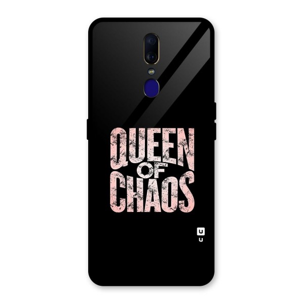 Queen of Chaos Glass Back Case for Oppo F11