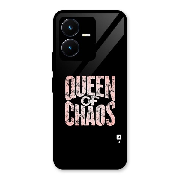 Queen of Chaos Glass Back Case for Vivo Y22