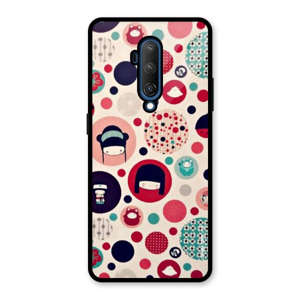 Quirky Glass Back Case for OnePlus 7T Pro