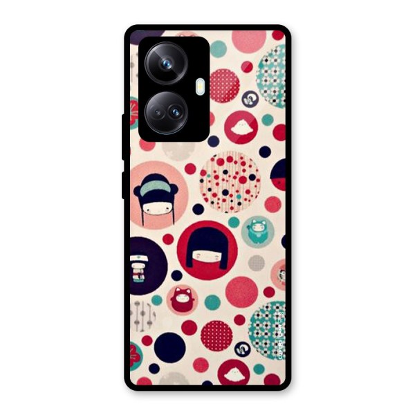 Quirky Glass Back Case for Realme 10 Pro Plus