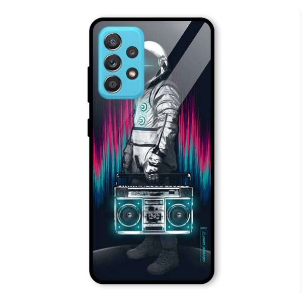 Radio Man Glass Back Case for Galaxy A52s 5G