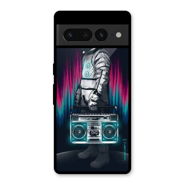 Radio Man Glass Back Case for Google Pixel 7 Pro