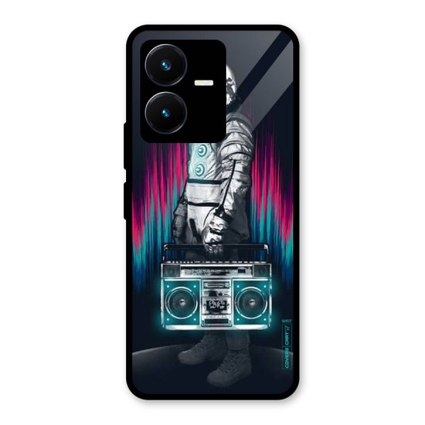 Radio Man Glass Back Case for Vivo Y22