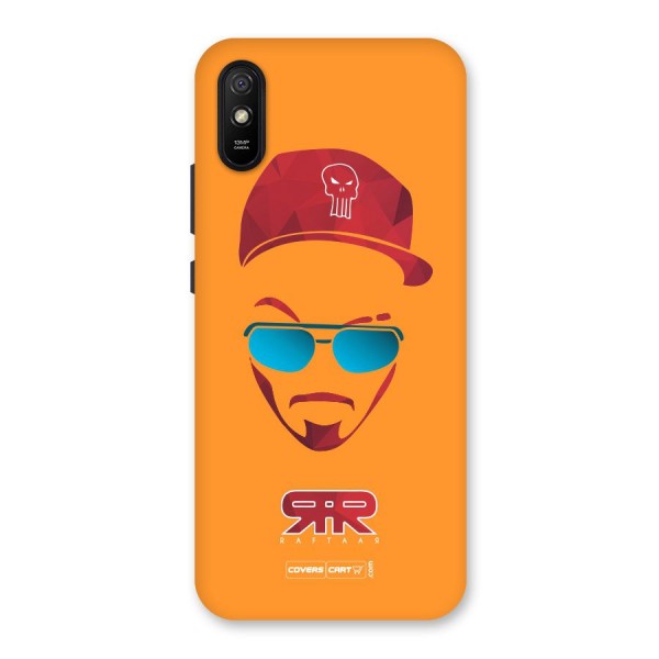 Raftaar Orange Back Case for Redmi 9i