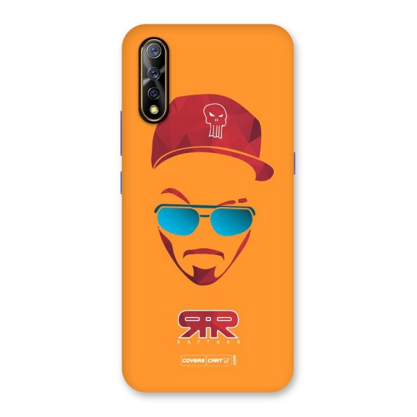 Raftaar Orange Back Case for Vivo Z1x