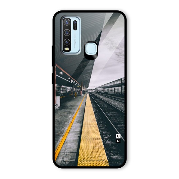 Railway Track Glass Back Case for Vivo Y30