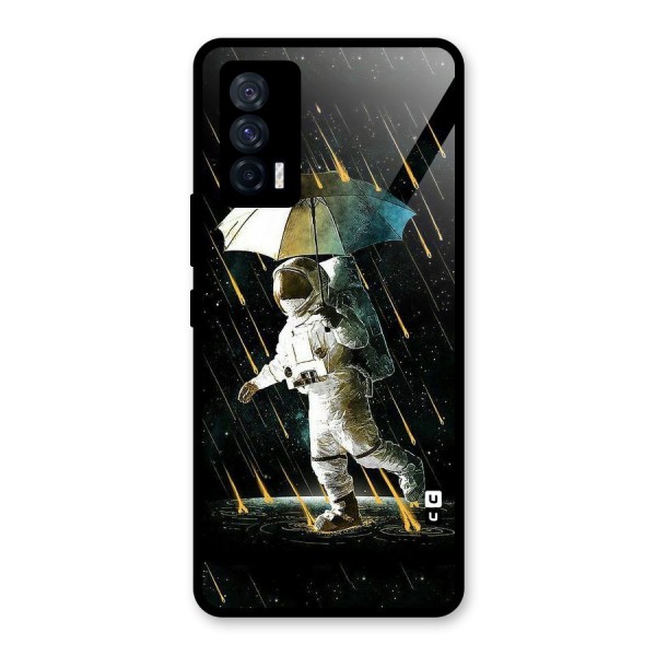 Rain Spaceman Glass Back Case for Vivo iQOO 7 5G