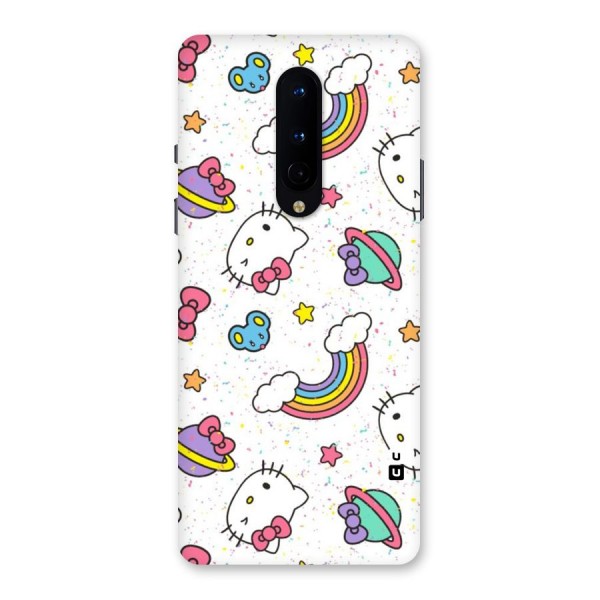 Rainbow Kit Tee Back Case for OnePlus 8