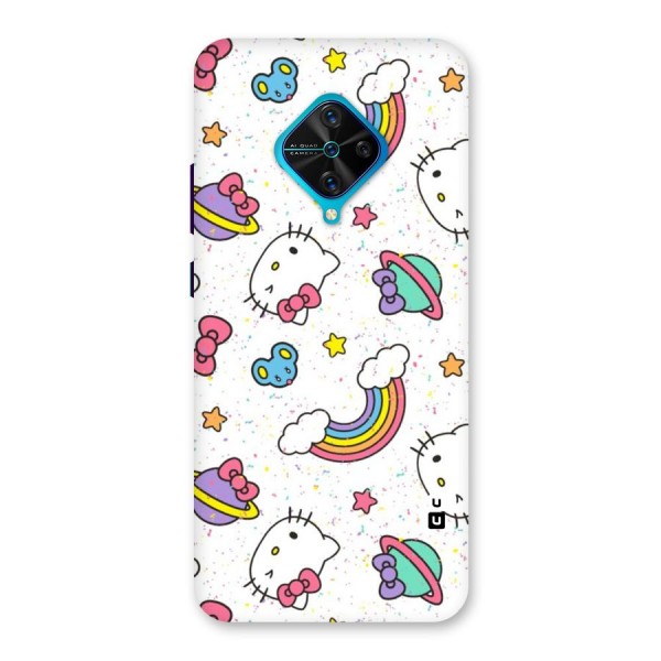 Rainbow Kit Tee Back Case for Vivo S1 Pro