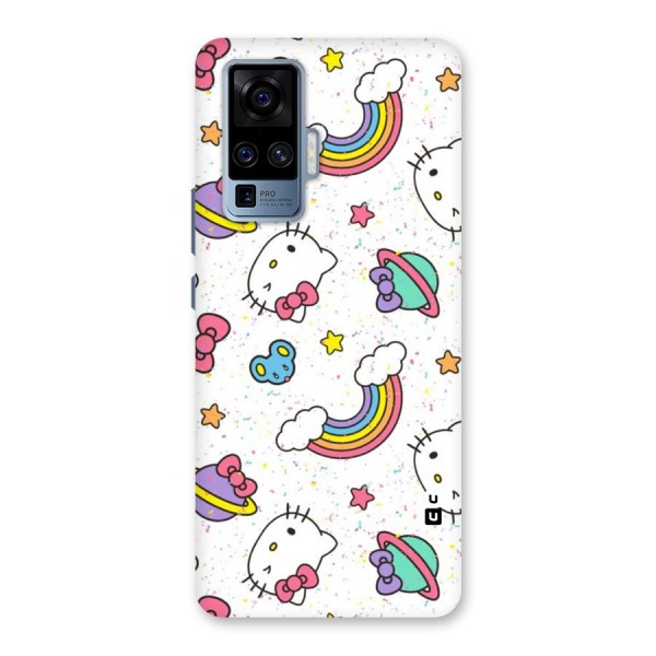 Rainbow Kit Tee Back Case for Vivo X50 Pro