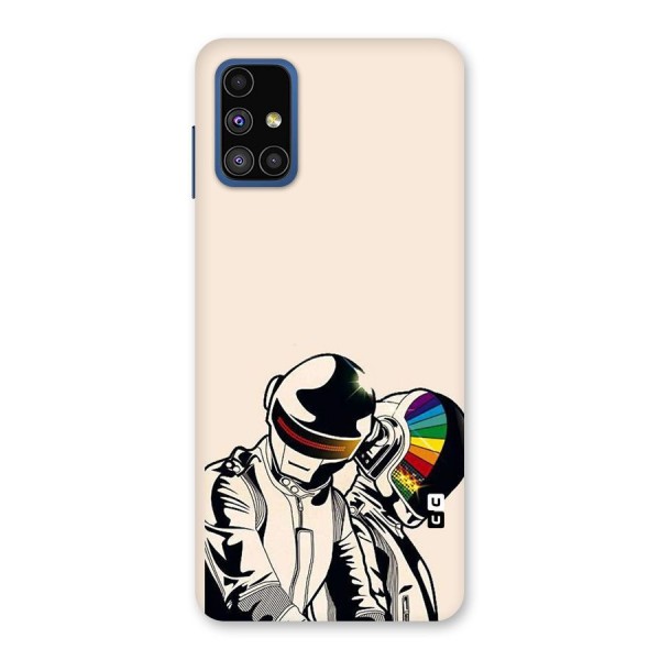 Rainbow Radio Back Case for Galaxy M51