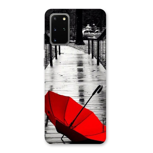 Rainy Red Umbrella Back Case for Galaxy S20 Plus