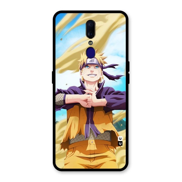 Ready Naruto Glass Back Case for Oppo F11