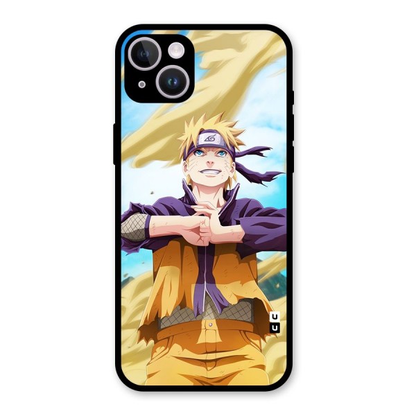 Ready Naruto Glass Back Case for iPhone 14 Plus