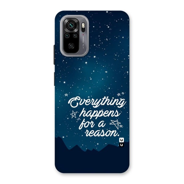 Reason Sky Back Case for Redmi Note 10