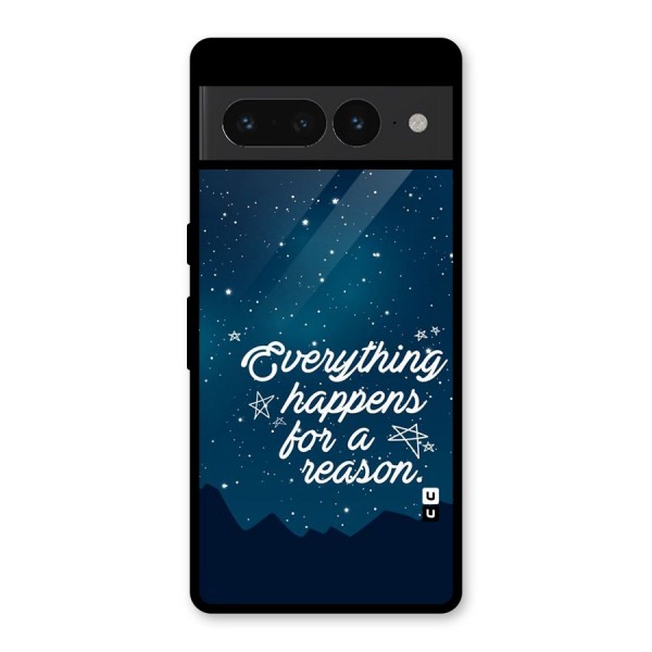 Reason Sky Glass Back Case for Google Pixel 7 Pro