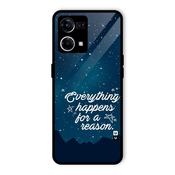 Reason Sky Glass Back Case for Oppo F21s Pro 4G