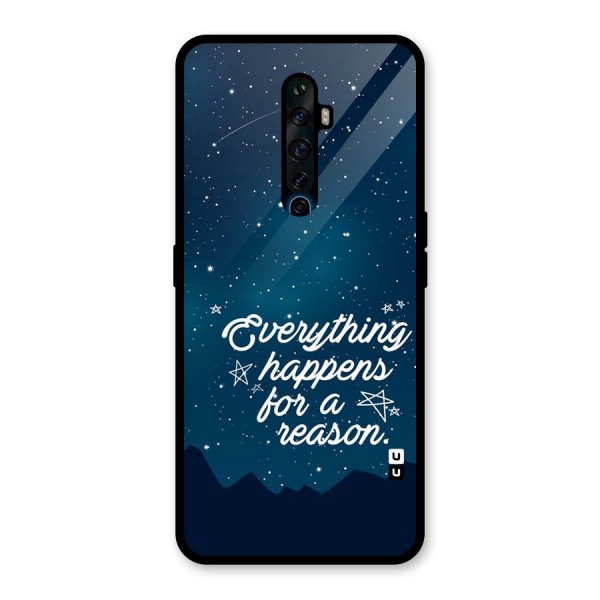 Reason Sky Glass Back Case for Oppo Reno2 Z