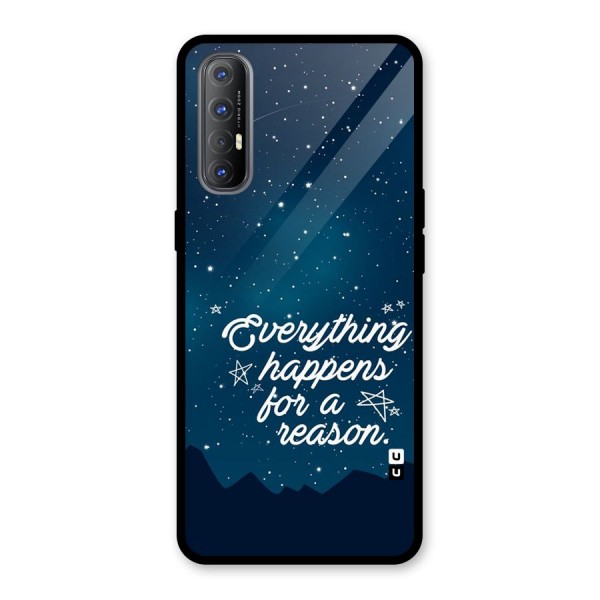 Reason Sky Glass Back Case for Oppo Reno3 Pro