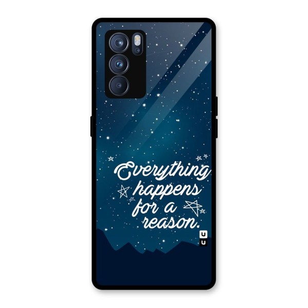 Reason Sky Glass Back Case for Oppo Reno6 Pro 5G