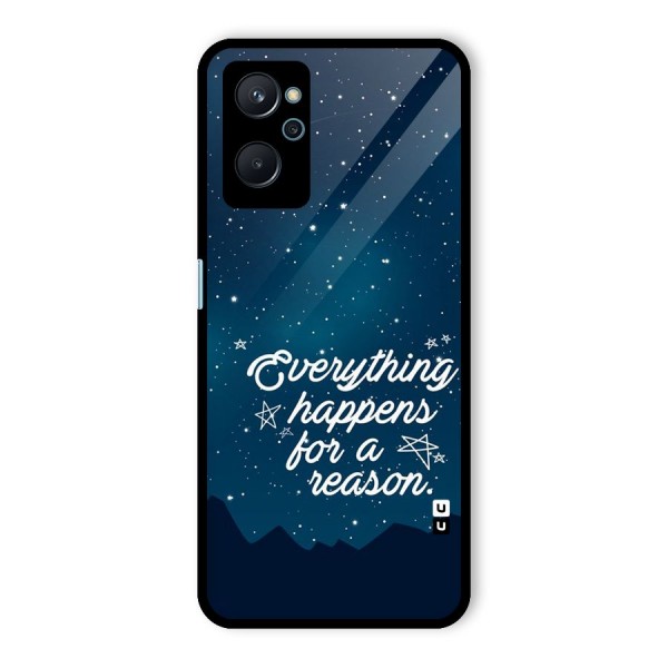 Reason Sky Glass Back Case for Realme 9i