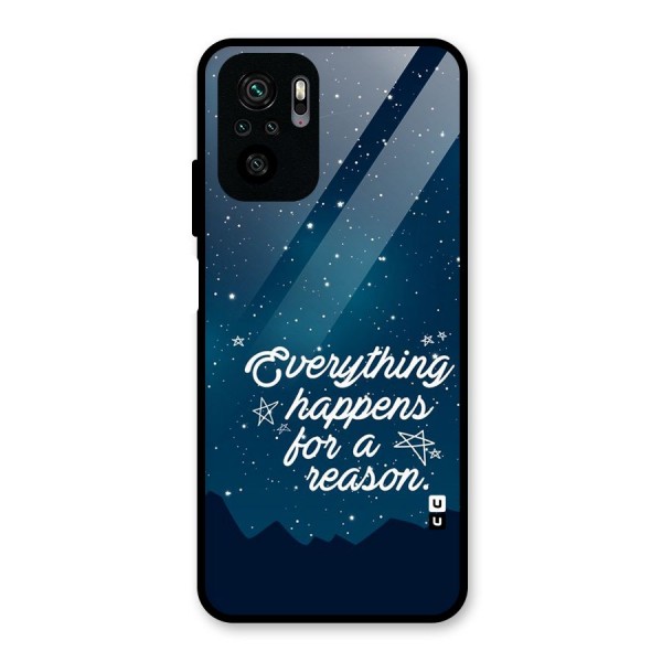 Reason Sky Glass Back Case for Redmi Note 11 SE